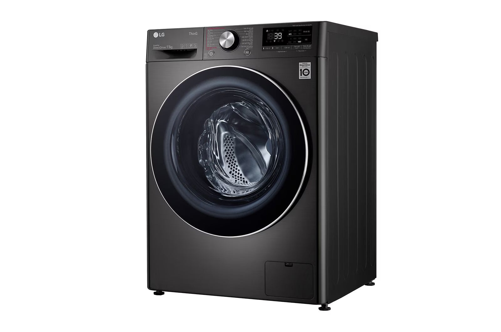 LG 10 KG Front Load Washing Machine (FV1410S3B) – AI DD Motor, TurboWash™, Steam™, Wi-Fi, Child Lock – Black