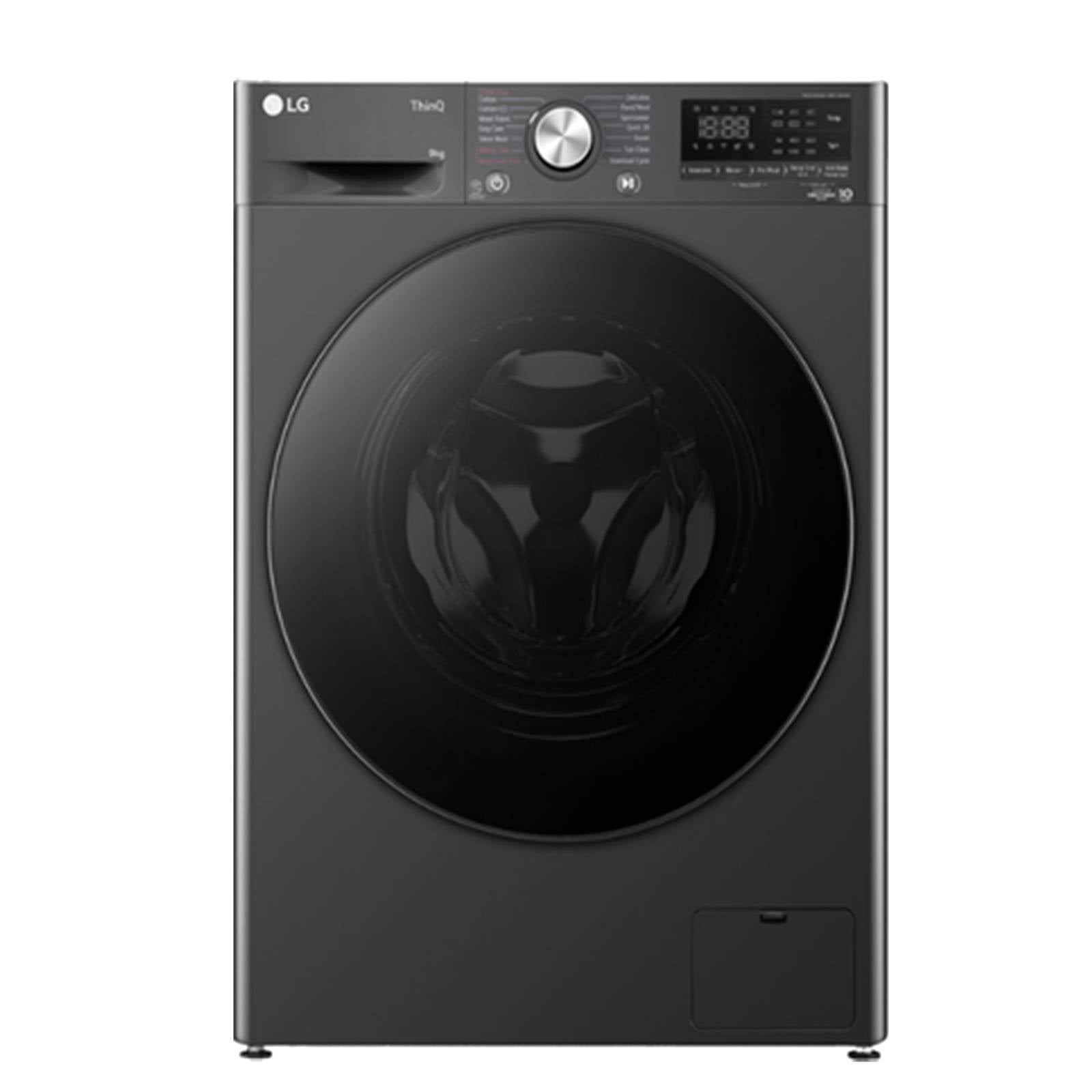 LG 9 KG Front Load Washing Machine FV1409S3M – AI Direct Drive™, TurboWash™, Steam+™, ThinQ™ Wi-Fi, Wrinkle Care