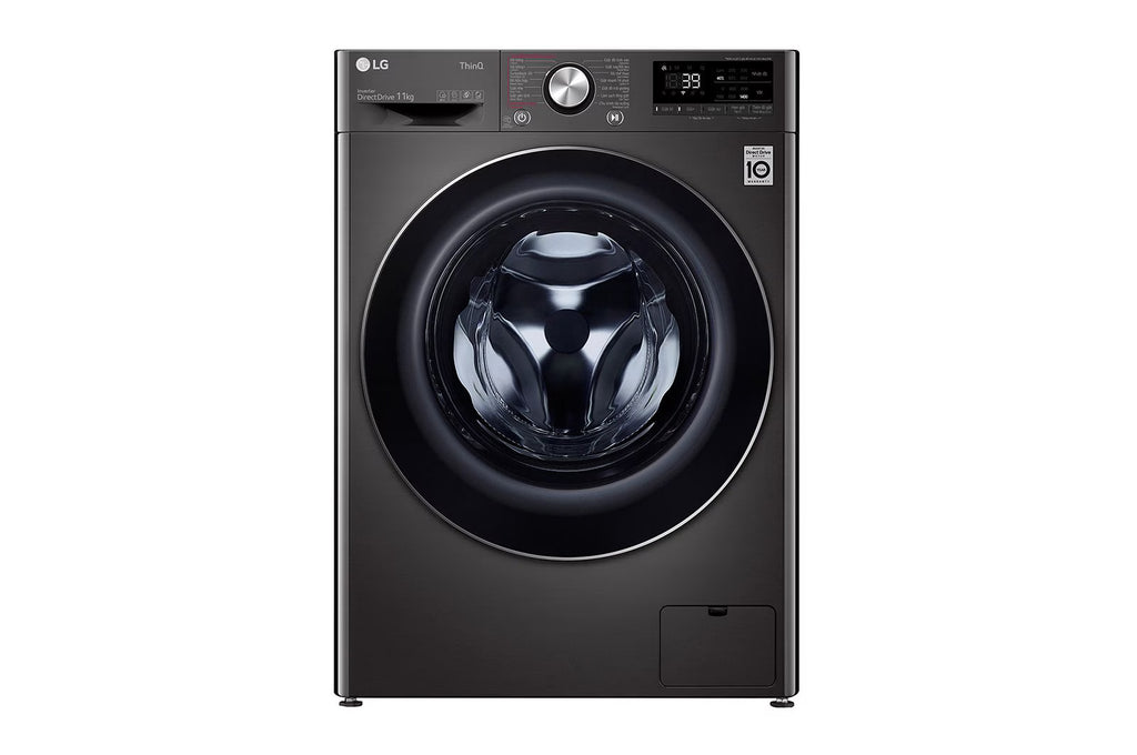 LG 10 KG Front Load Washing Machine (FV1410S3B) – AI DD Motor, TurboWash™, Steam™, Wi-Fi, Child Lock – Black